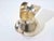 Highly decorative Italian silver-plated coffee or chocolate pot featuring an elegant sculptural rococo-inspired silhouette...