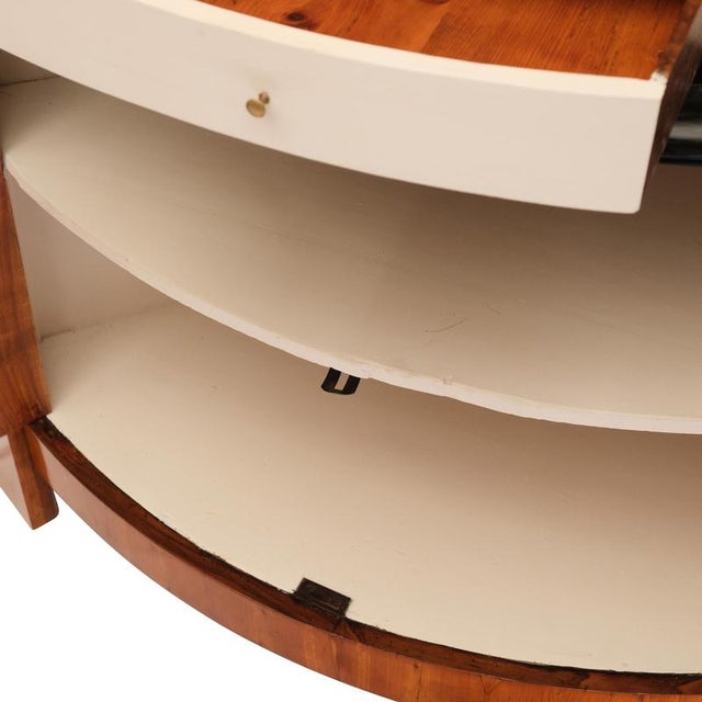 Brown Biedermeier Corner Cabinet, Southern Germany, 1810 For Sale - Image 8 of 10