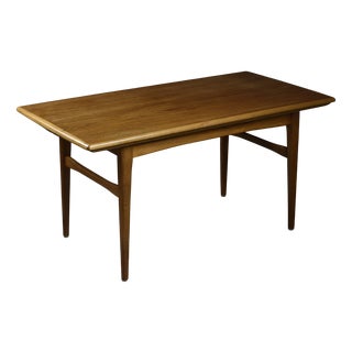 Mid-Century Swedish Teak Extendable Coffee Table from Emmaboda Möbelfabrik, 1950s For Sale