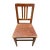 Antique French Pine Side Chairs- A Set of 4 For Sale - Image 4 of 13