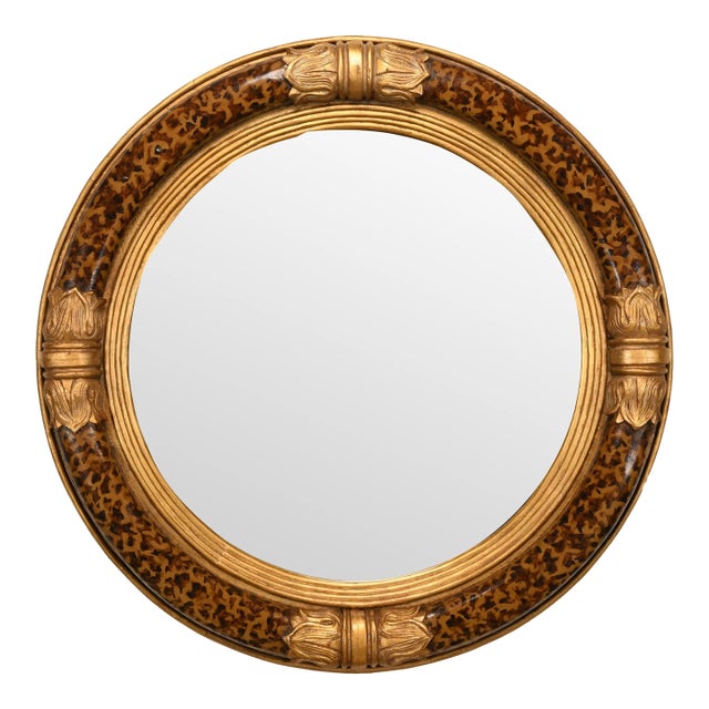 Late 20th Century Decorative Regency Style Mirror For Sale