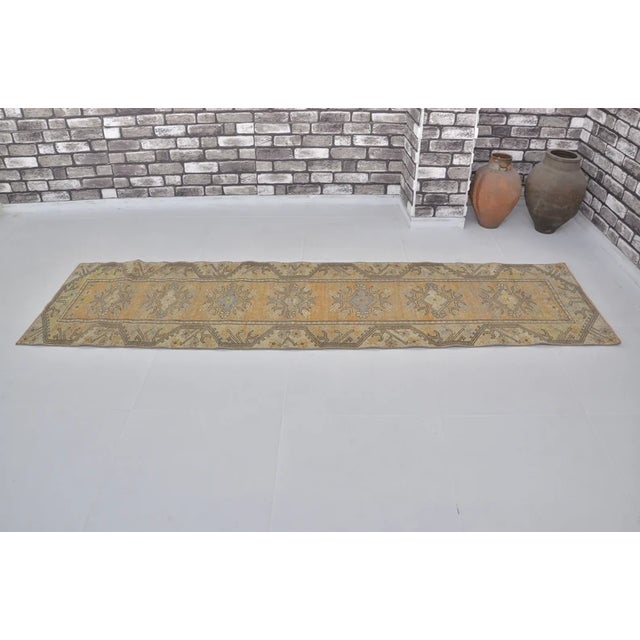 Handmade wool carpet in Turkish Anatolia , Vintage Oushak Rug,Turkish Vintage Anatolian Rug, Handmade wool Rug . One Of...