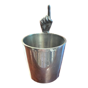 Antique Abercrombie & Fitch Co. By James Dixon & Sons "One Finger" Jigger / Shot