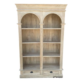 Roosevelt Double Arch Bookcase For Sale