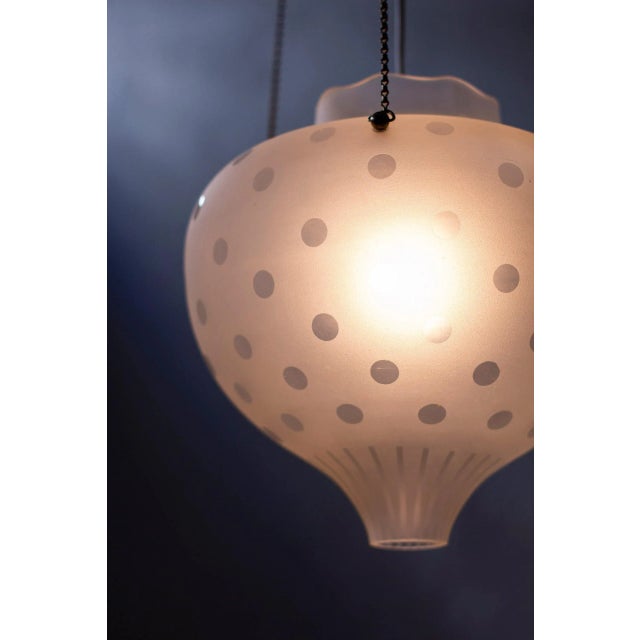 Swedish Modern Pandant, Flygsfors, 1940's For Sale - Image 7 of 9