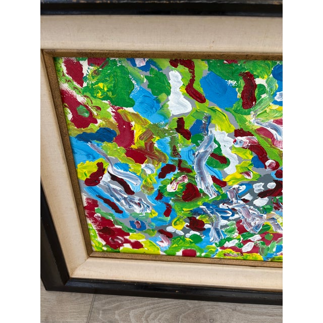 Original Abstract Painting in Vibrant Colors For Sale In Miami - Image 6 of 10