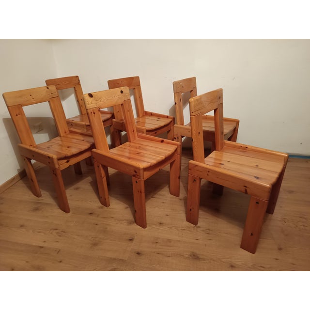 Chairs by Silvio Coppola for Montina, 1970s, Set of 6 For Sale - Image 4 of 10