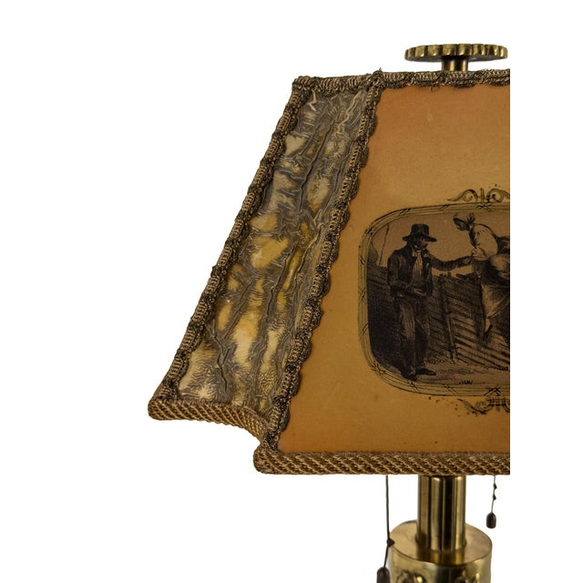 1940s Swedish Modern Model 8019 Table Lamp by Karl Borén for Boréns, Sweden, 1940s For Sale - Image 5 of 12