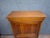 Vintage Louis Philippe Cherrywood Drop-Front Secretary Desk with Leather Top For Sale - Image 4 of 13
