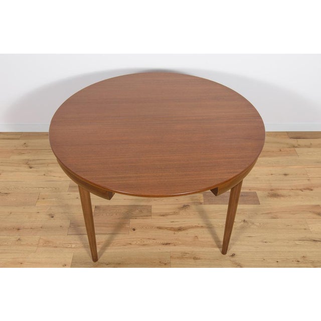 Mid-Century Teak Dining Table & Chairs by Hans Olsen for Frem Røjle, 1960s, Set of 5 For Sale - Image 11 of 18