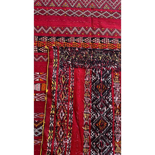 1980s 1980s Ethnic Vintage Moroccan Kilim - 12.1 X 5.41 Ft For Sale - Image 5 of 10