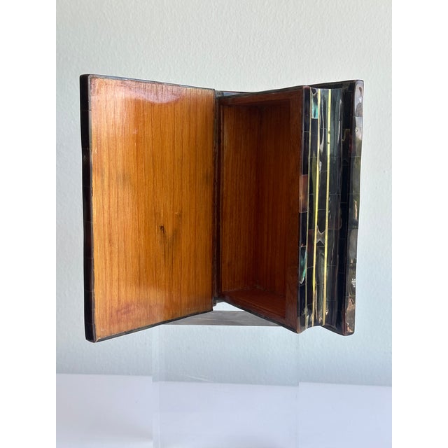 Metal 1980s Decorative Box in the Manner of a Book For Sale - Image 7 of 9