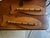 Up for consideration is a beautiful vintage pair of wooden fish wall hanging hangers. These would look lovely in your home...