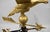 Metal Mid 19th Century Gilt Painted Eagle Form Copper Weathervane For Sale - Image 7 of 13