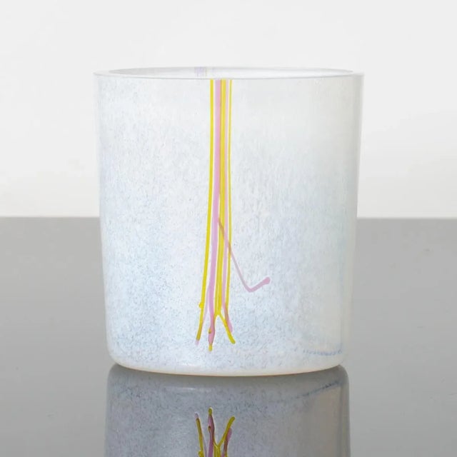 Kosta Boda Model 48225 Rainbow Glass Vase by Bertil Vallien for Kosta Boda, 1980s For Sale - Image 4 of 8