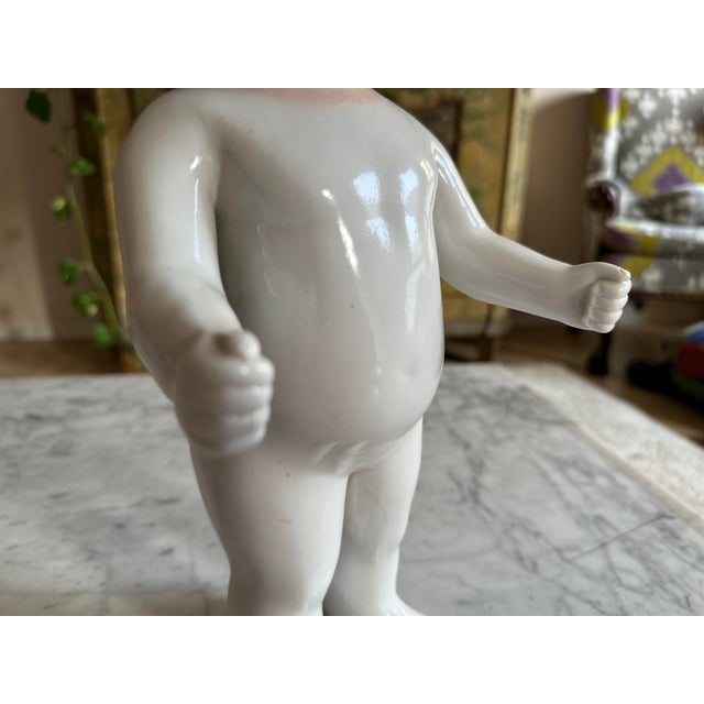 Biedermeier Porcelain Bathing Doll, Germany, 1820s For Sale - Image 12 of 15