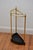 Demi Lune Brass Umbrella Stand, 1920 For Sale - Image 3 of 11
