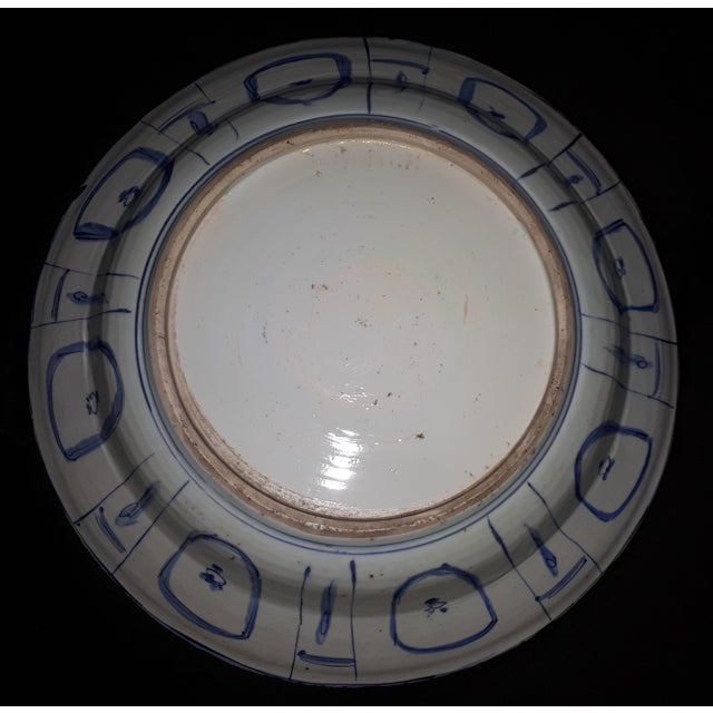Chinese Blue and White Dish For Sale - Image 4 of 9