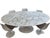 Oval Tulip Table in Calacatta Marble by Eero Saarinen for Knoll International, 1980 For Sale - Image 6 of 7