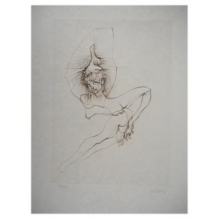 Hans Bellmer, The Equilibrist, Original Engraving For Sale