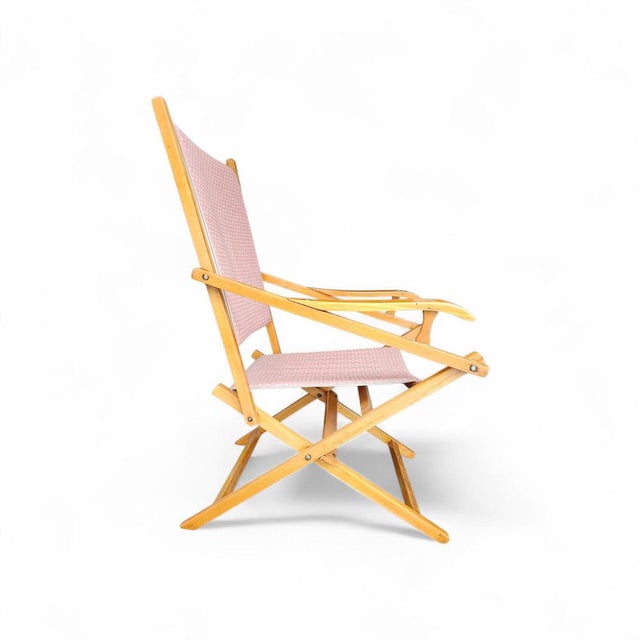 Foldable Deck Chair, 1950s For Sale - Image 9 of 11