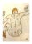 Artist: Egon Schiele Country: Austria Title: Seated back nude Medium: Offset – 30 Paper: Heavy paper 16 x 12 inch...