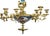 Louis XVI Style Sevres Porcelain Chandelier for 15 Candles For Sale - Image 6 of 8