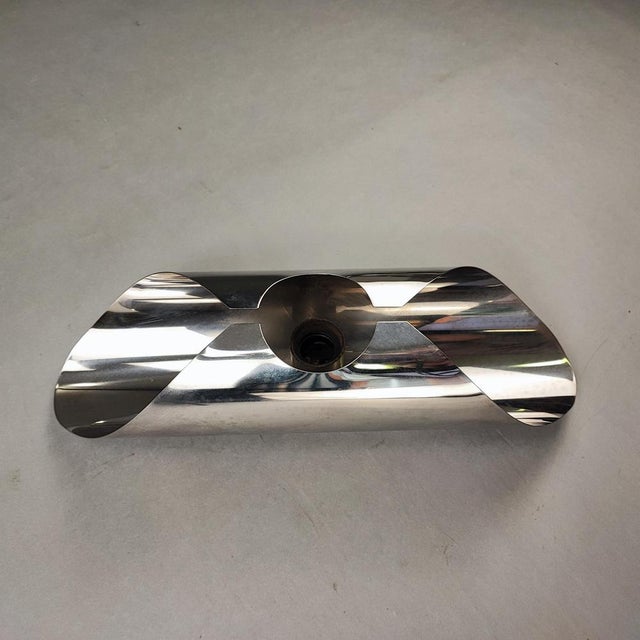 Space Age Chrome Wall Lights, 1960s, Set of 2 For Sale - Image 9 of 15