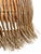 Tribal Telum Grass Fringe Coastal Tribal Pendant Light Medium For Sale - Image 3 of 10