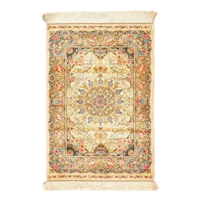 Pasargad DC Exquisite Design Paris Palace Fine Power Loom v. Silk Rug For Sale
