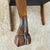 Chestnut Late 19th Century, Georgian-Style, Walnut Paw Foot Dining Chair For Sale - Image 8 of 12