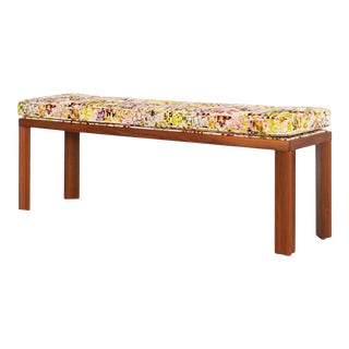 Alexander Girard Wooden Bench For Sale