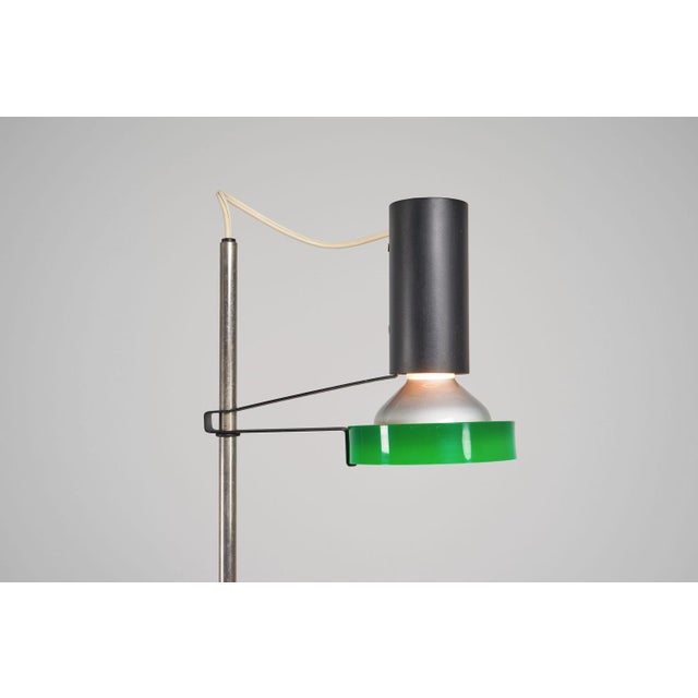 Metal 565 Table Lamp by Gino Sarfatti for Arteluce, 1956 For Sale - Image 7 of 11