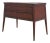 Henredon Rustic Finish 2 Drawer Serving Table For Sale