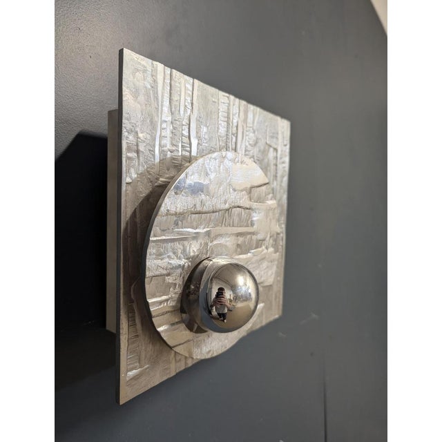 Aluminum Wall Lamp from Lumalux For Sale - Image 4 of 5