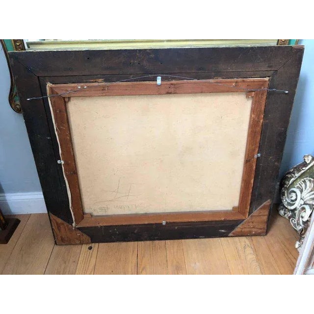 1940s Impressionist Landscape Painting Signed William Sheldon Horton For Sale - Image 10 of 11