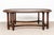 English 1970s Regency Revival Oval Figured Wood & Beveled Glass Coffee Table With Faux Bamboo Legs For Sale - Image 3 of 5