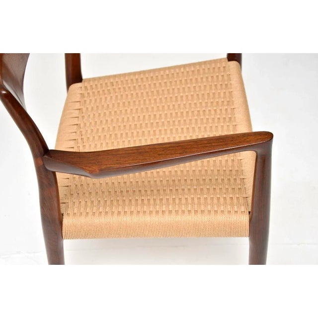 Vintage Danish Model 57 Chair by Niels Moller, 1960 For Sale - Image 9 of 13