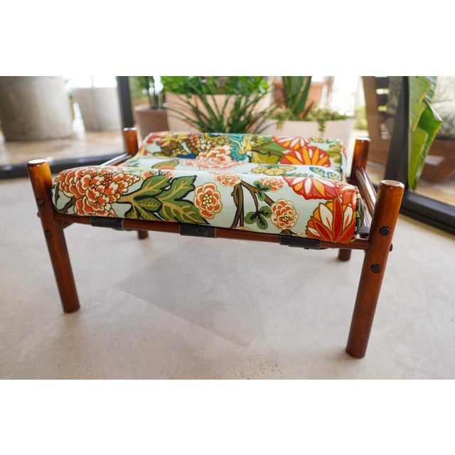 A beautifully crafted Inca ottoman designed by Arne Norell, circa 1960s. This piece is part of Norell’s celebrated Inca...