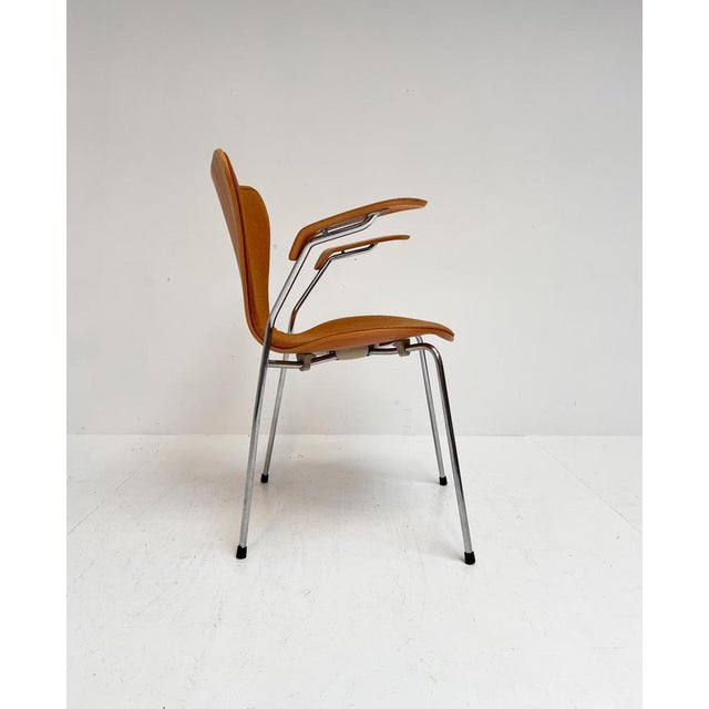 Wooden 3207 Chair by Arne Jacobsen for Fritz Hansen, 1980s For Sale - Image 12 of 17