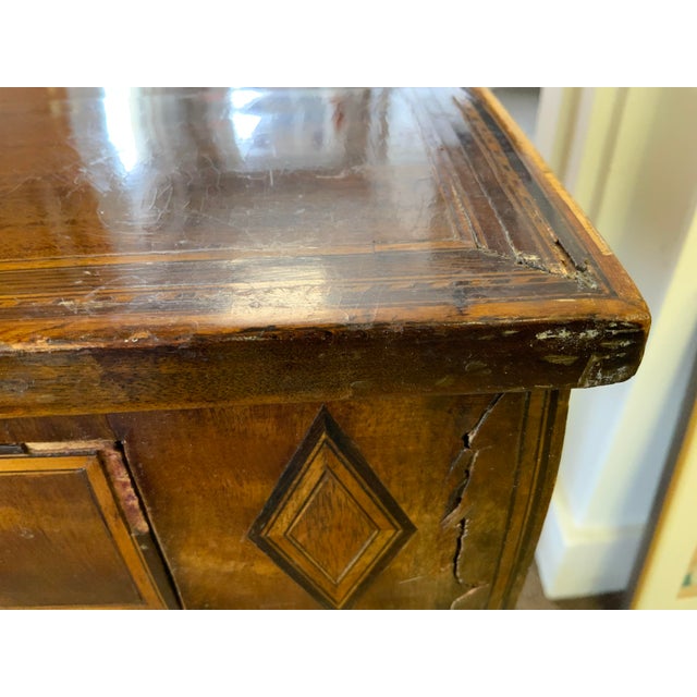 Circa 1820 New York Federal Carved and Inlaid Side Table For Sale - Image 12 of 17
