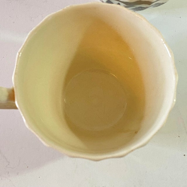 Ceramic Vintage 1980s Myott Staffordshire Royal Mail Ironstone Tea Cups - A Pair For Sale - Image 7 of 9