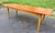 Brown Early 20th Century New England Country Vernacular Pine Harvest Table For Sale - Image 8 of 9
