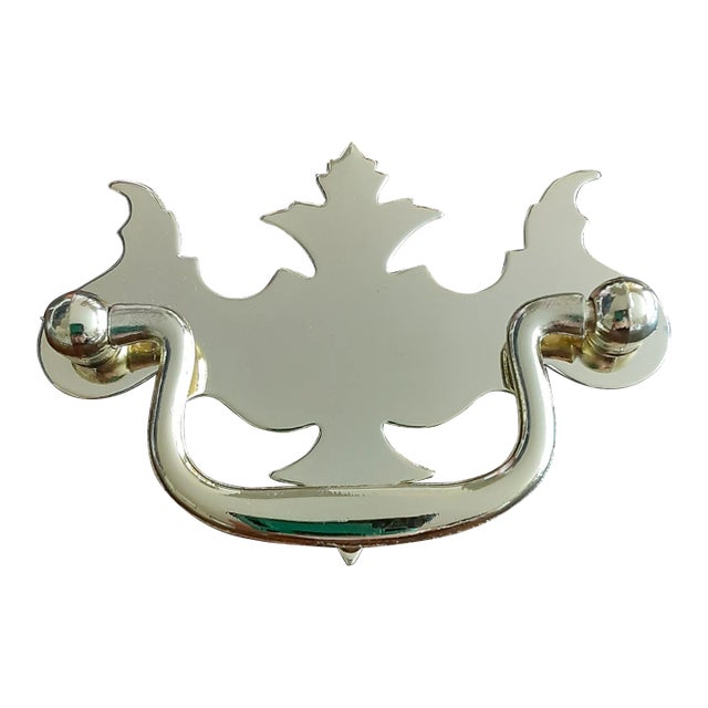 Sets of 6 1980s Never Useod Shiny Gold Brass Chippendale Hardware Chippendale - 3 Sets of 6+ For Sale