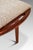 Danish Mid-Century Modern Foot Stool / Ottoman in Solid Teak Styled After Hans Wegner in Teak, C. 1980s For Sale - Image 9 of 14