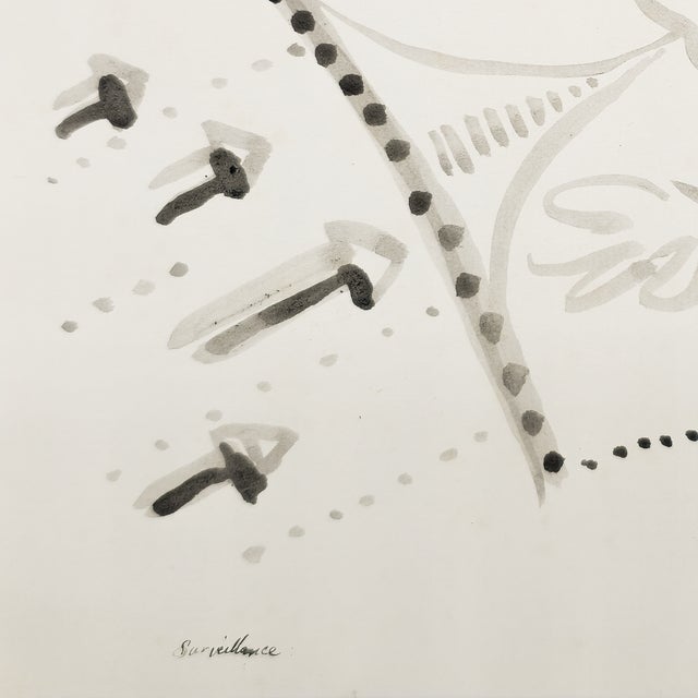 Surveillance - Robert Lohman, C. 1972 For Sale - Image 4 of 11
