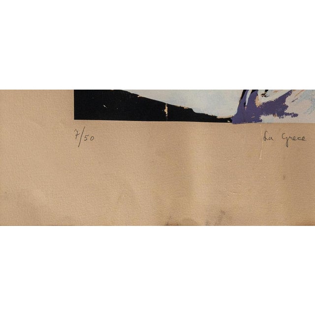 Jan Meyer, Greece, Lithograph For Sale - Image 4 of 5