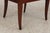 Set of 8 Kindel Neoclassical Mahogany Dining Room Chairs For Sale - Image 12 of 18