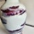 A vintage hand made vase with mist and mountains decoration. Chinese back stamped