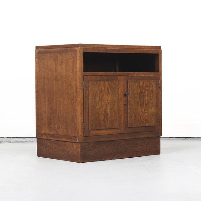 Wood Art Deco Liquor or Tea Cabinet For Sale - Image 7 of 8